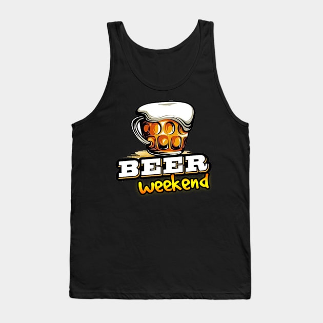 Beer weekend. Tank Top by Cervezas del Zodiaco